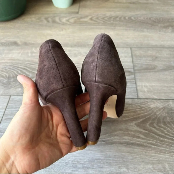 Cole Haan  Pointed Toe Chocolate Colour Suede Ankle Boots - Picture 6 of 13